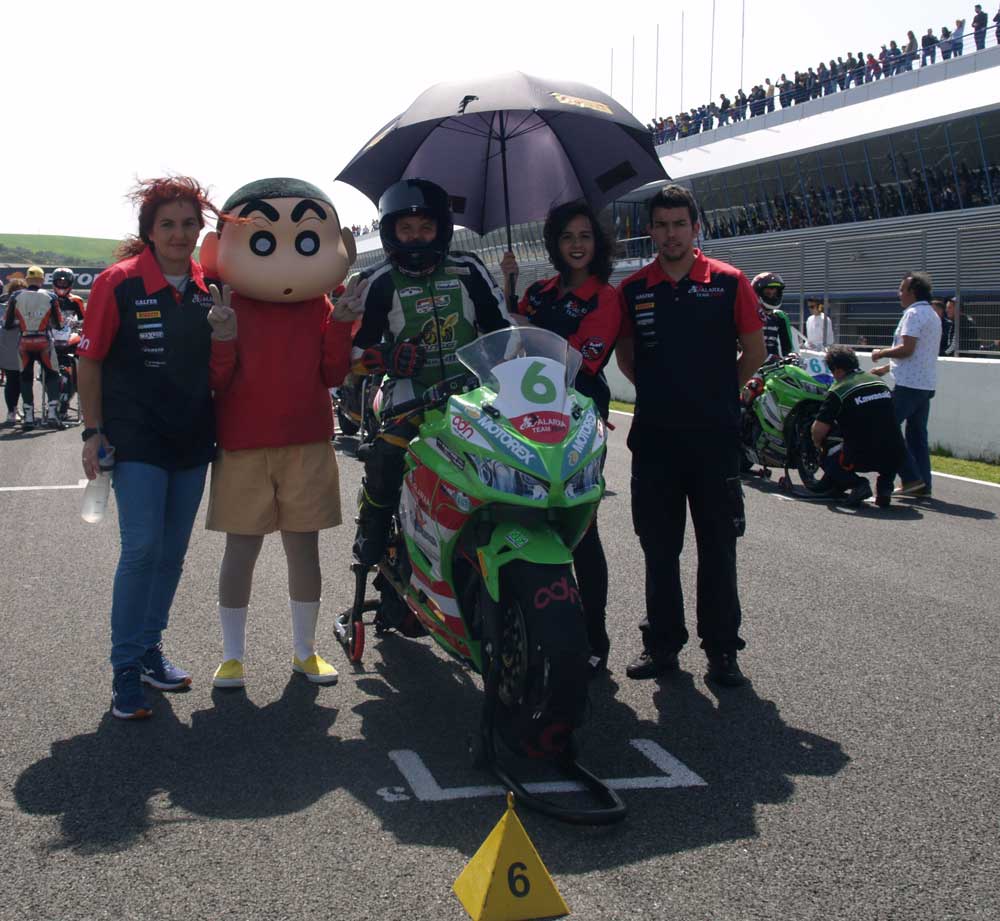 Moto Shin chan en Montmeló