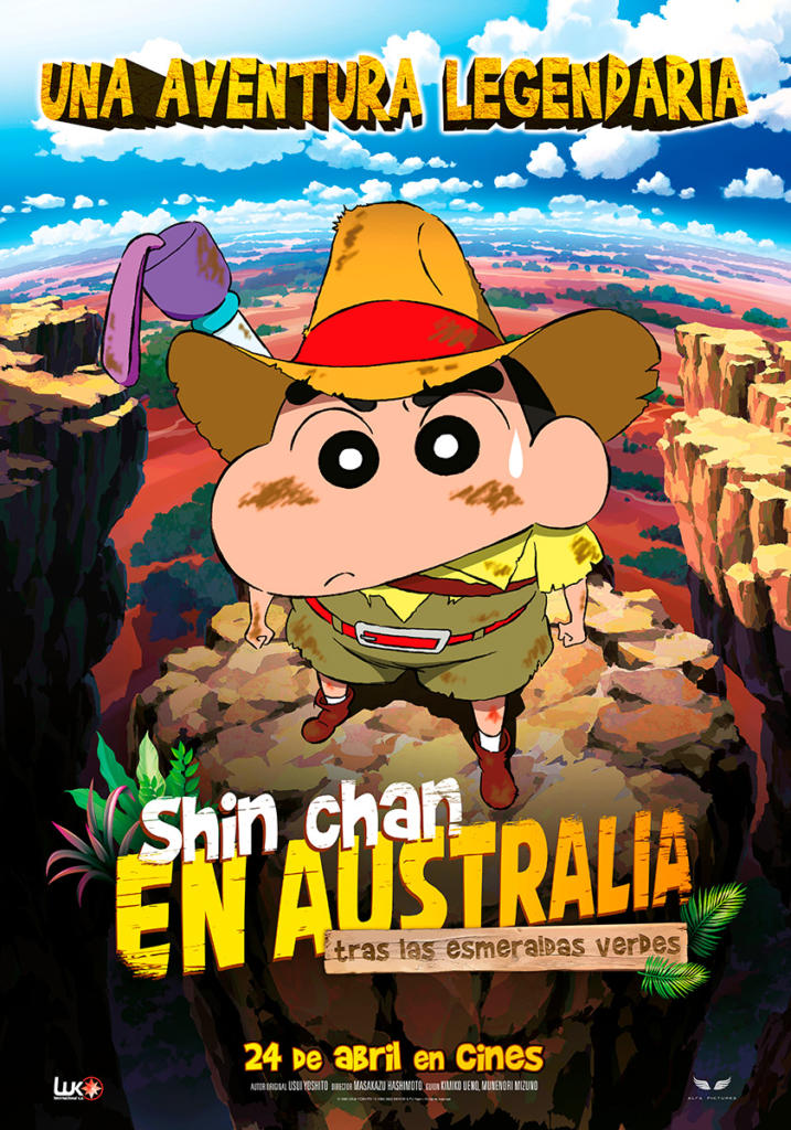 Shin chan en Australia